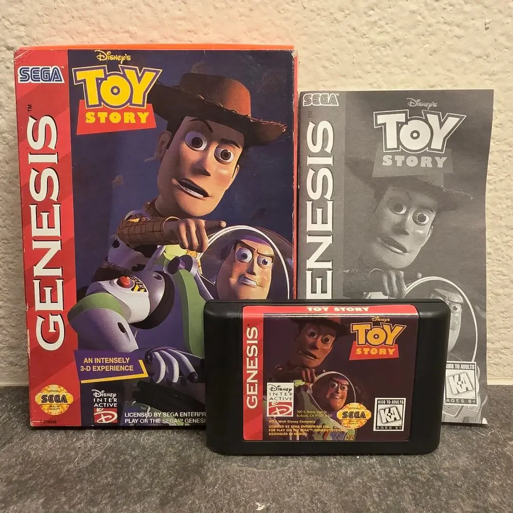 Game - Toy Story (CIB) - Genesis - Sega - Disney